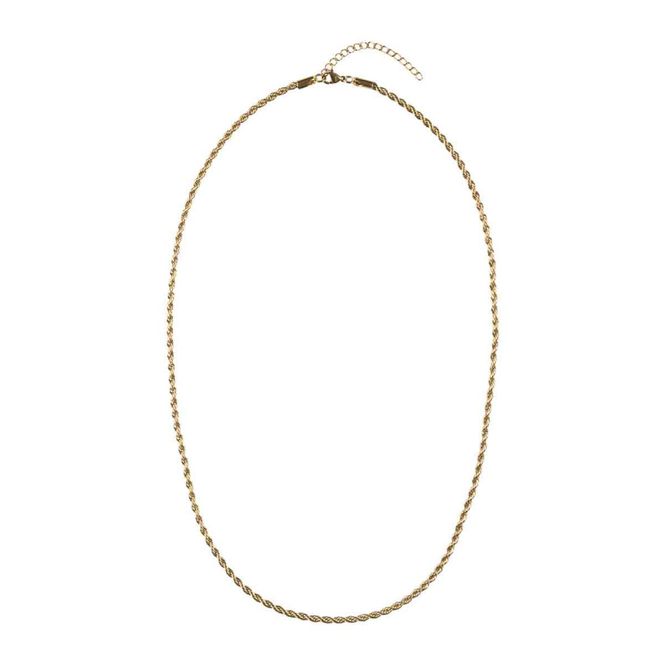 Hovedbilde Twisted Chain Necklace Extra Thin  45cm