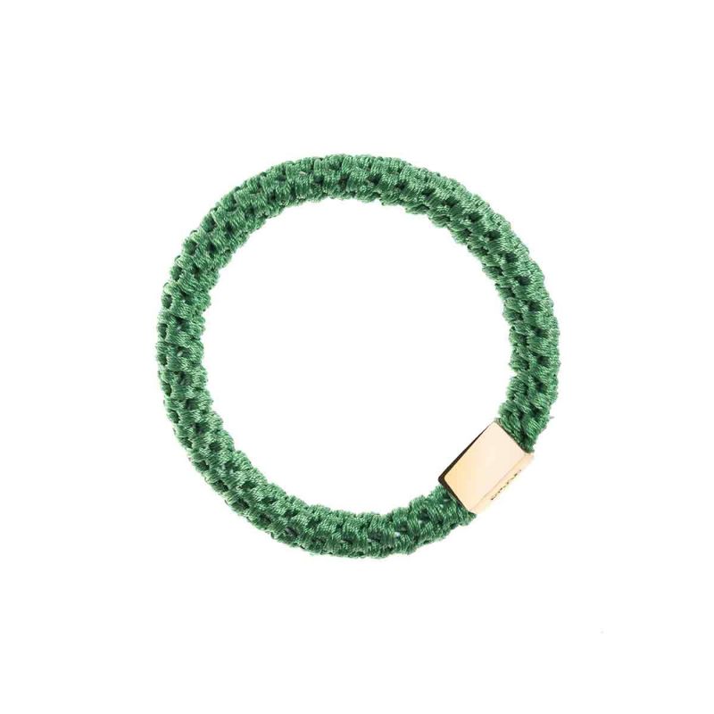 Fat Hair Tie W/Gold